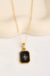 Heliophilia Silver Collar de Metal CHRM15026 en Oro de Talla Única